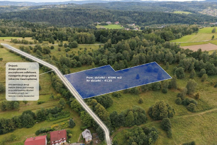 Działka Sprzedaż Jordanów 1